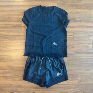 Nike Trail Short & Tee Combo (Size Large)